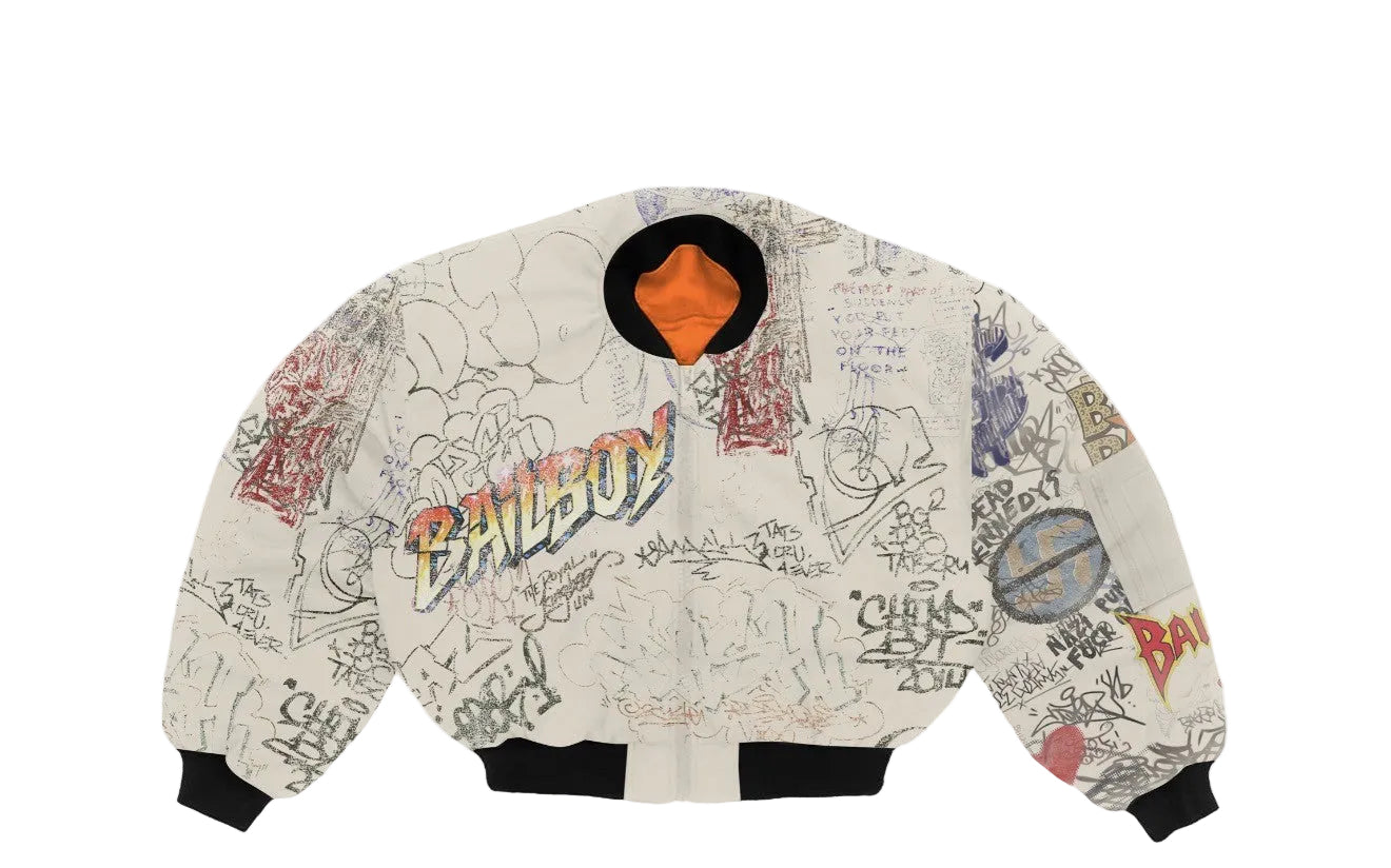 BAILBOY "GRAFFITI" BOMBER JACKET